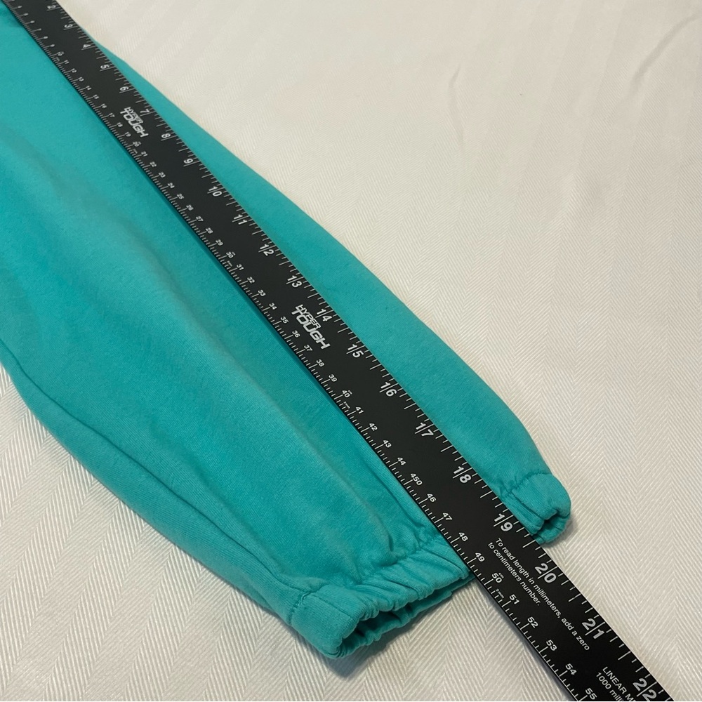 Teal Quarter-Zip Pullover Women’s Size Large - Picture 6 of 9
